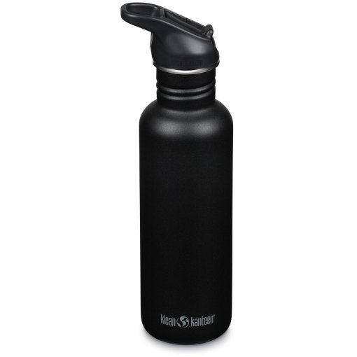 Immagine prodotto da Klean Kanteen Borraccia - Classic Flip Sport Cap - 800ml - nero
