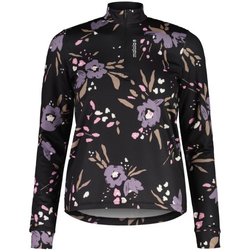 Foto de Maloja Camiseta de Manga Larga Mujer - SawangM. Adventure Midlayer - deep black brushflower 1113