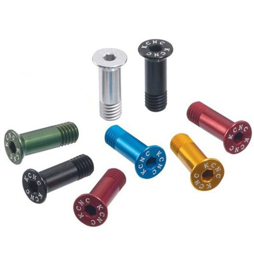 Productfoto van KCNC Aluminium Jockey Wheel Bolts - L15.5mm (pair)