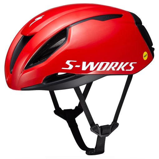 Photo produit de Specialized Casque Vélo Route - S-Works Evade 3 - Vivid Red