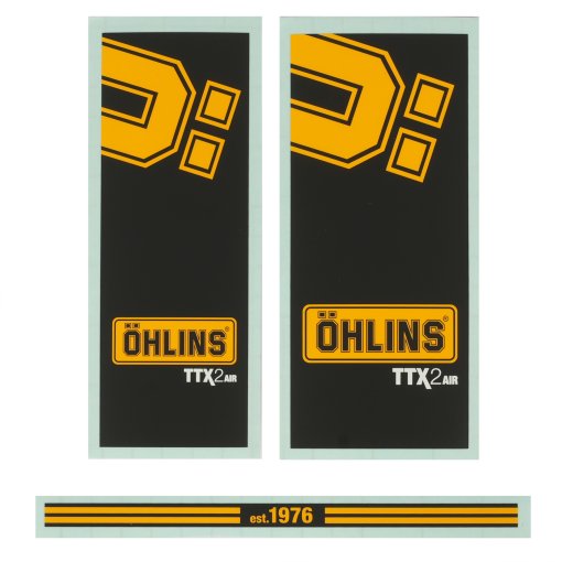 Productfoto van ÖHLINS TTX2Air m.2 Sticker Kit - geel