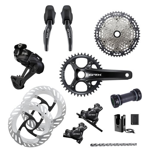 Immagine prodotto da Shimano Kit di Cambio - GRX 827  - Di2 | 1x12 Velocità - Offerta Speciale