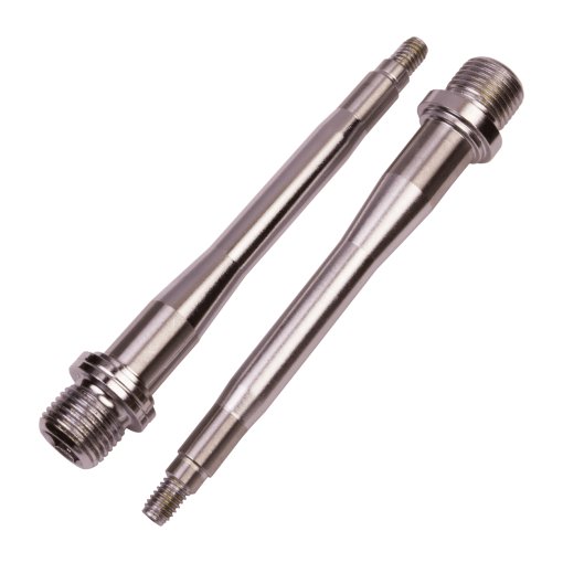 Photo produit de Burgtec MK5 Penthouse Pedal Axes en acier - 1 paire - 1673