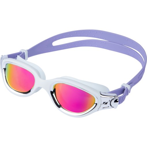 Photo produit de Zone3 Lunettes de Natation - Venator-X - Polarisé - white/silver/lilac - polarised lens of grey revo purple