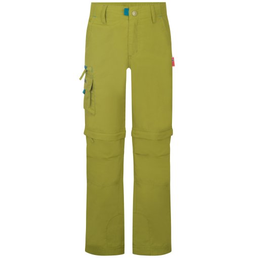Foto de Trollkids Pantalones Desmontables Niño - Oppland Slim Fit - Pear Green/Lagoon Green