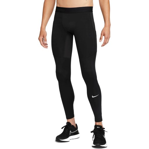 Productfoto van Nike Pro Warm Tights Heren - zwart/wit FB7961-010