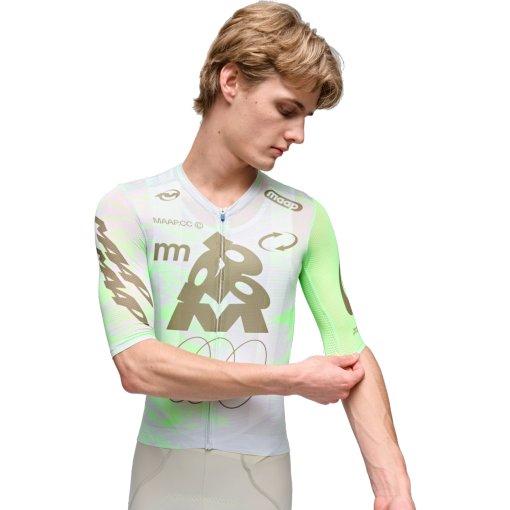 Foto de MAAP Maillot de Manga Corta Hombre - Chroma Pro Air 3.0 - lime crush