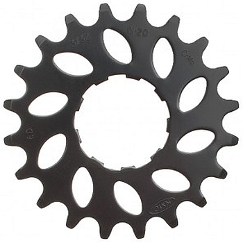 Foto de KMC Piñón Sprocket R Nuvinci Wide - 1/2&quot; X 1/8&quot; - 20Z - negro