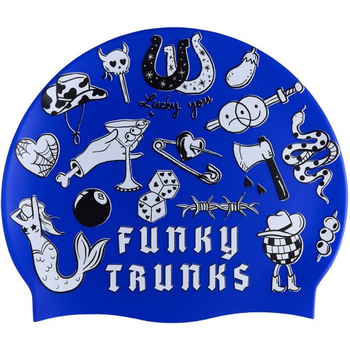 Produktbild von Funky Trunks Silikon Badekappe - Scratchy