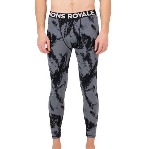 Foto de Mons Royale Calzoncillo Largo Hombre - Cascade Merino - mtn pixel grey