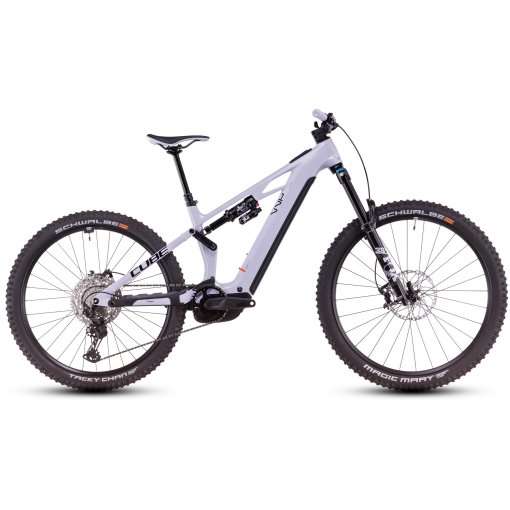 Productfoto van CUBE STEREO HYBRID ONE77 HPC SLX 800 - Carbon E-Mountainbike - 2025 - cyclamen / black