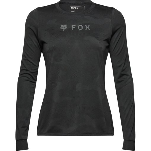 Produktbild von FOX Ranger Tru Dri MTB Langarmtrikot Damen - schwarz