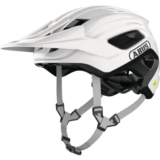 Photo produit de ABUS Cliffhanger MIPS Casque - alpine white