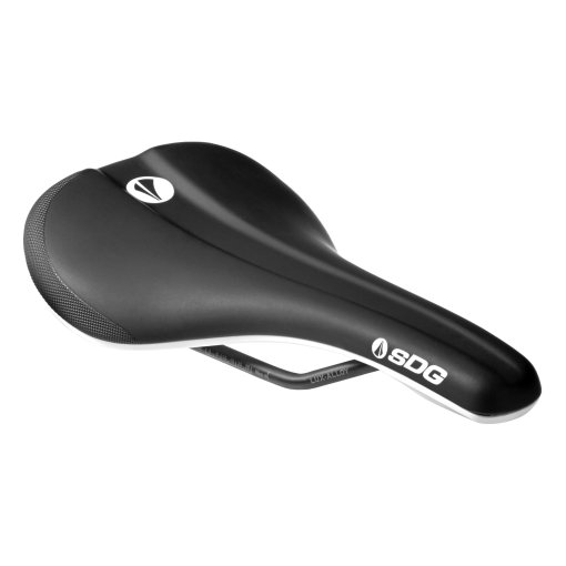 Produktbild von SDG Bel-Air 3.0 Sattel - Lux Alloy - schwarz/weiß