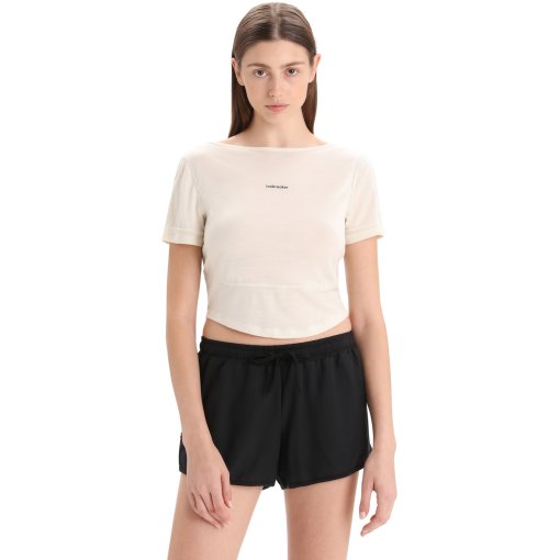 Immagine prodotto da Icebreaker Maglietta Donna - ZoneKnit™ Scoop Back - Chalk