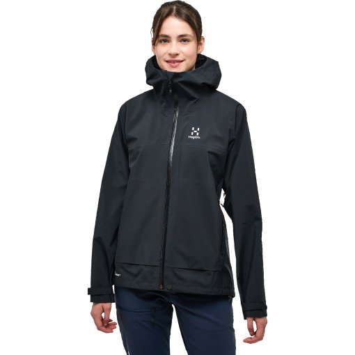 Foto de Haglöfs Chaqueta Mujer - Front Proof - true black 2C5