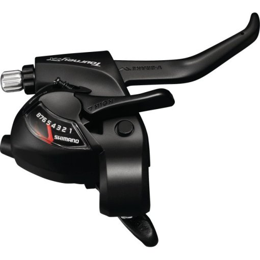Foto de Shimano Tourney TX ST-TX800 Shift-/Brake Lever 3x8-speed - pair