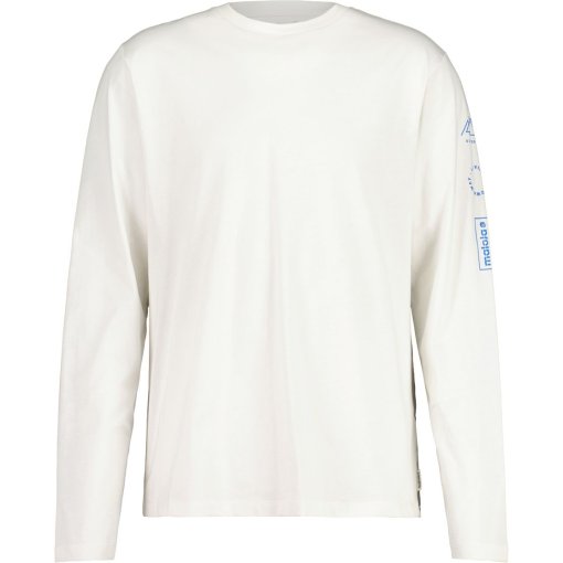 Foto de Maloja Camiseta de Manga Larga Hombre - AndrianoM. Organic Cotton - shaded white 1148