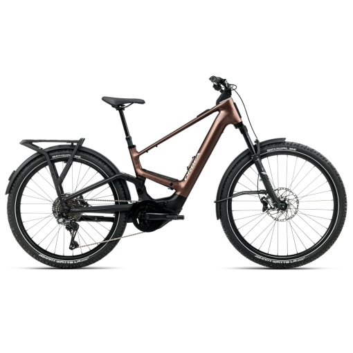 Immagine prodotto da Orbea Bici Elettrica da Trekking Cues Di2 - MUGA 20 - 2026 - 29&quot;/27.5&quot; | Metallic Rust - Diamond Black (matt)