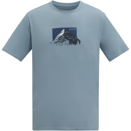 Photo produit de Regatta T-Shirt Homme - Fingal Stretch II - Dusky Blue 0KA