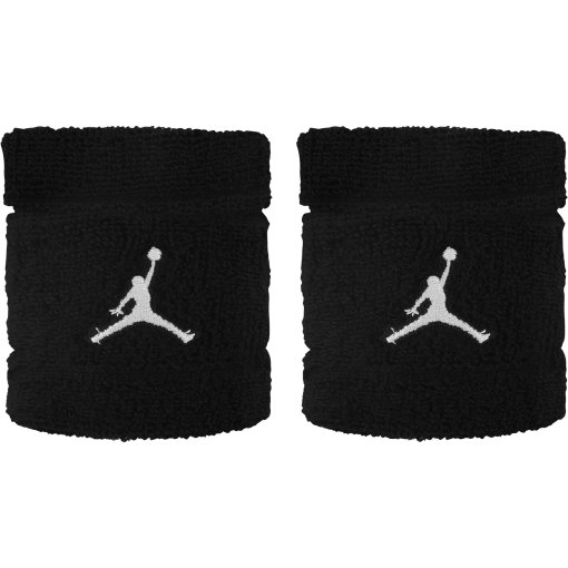 Productfoto van Nike Jordan Terry Zweetpolsbanden (Set van 2) - zwart/zwart/wit 091