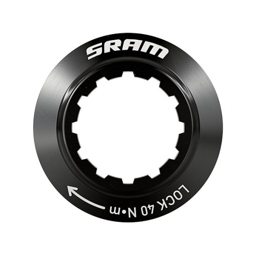 Foto de SRAM Centerlock Lockring - Estriado Interior - negro