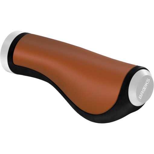 Immagine prodotto da Brooks Manopole - Ergonomic Leather Grip - 130/130 mm - honey