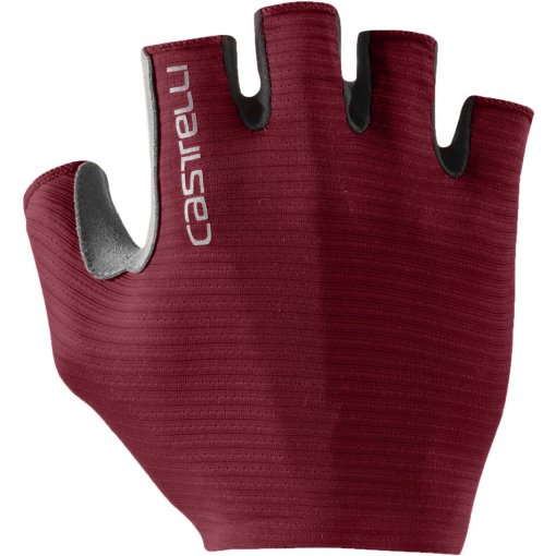 Foto de Castelli Guantes Cortos Hombre - Espresso - deep bordeaux 625