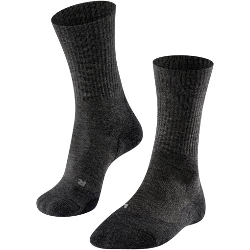 Productfoto van Falke TK2 Explore Wool Trekkingsokken Dames - smog 3150