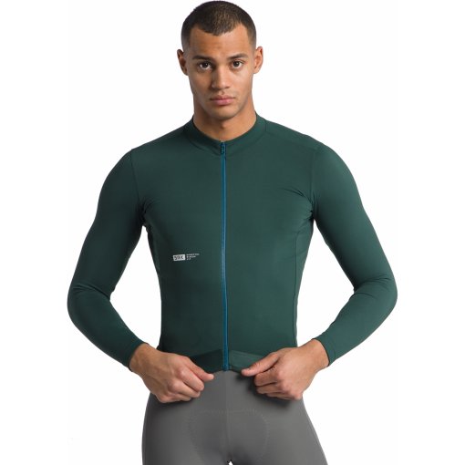 Picture of Sportful SRK 2 Thermal Longsleeve Cycling Jersey Men - 315 Oblivion Green