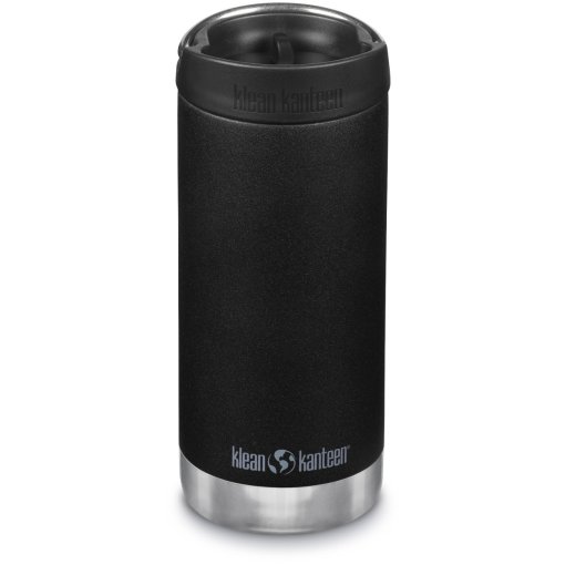 Foto de Klean Kanteen Botella Térmica con Café Cap - TKWide - 355ml - negro