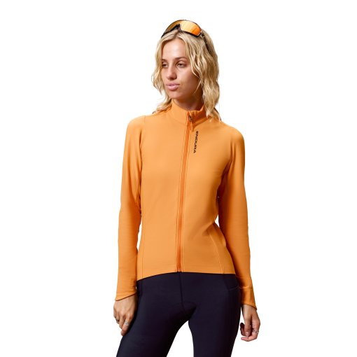 Produktbild von Endura Loop Ride Langarm-Trikot Damen - end orange