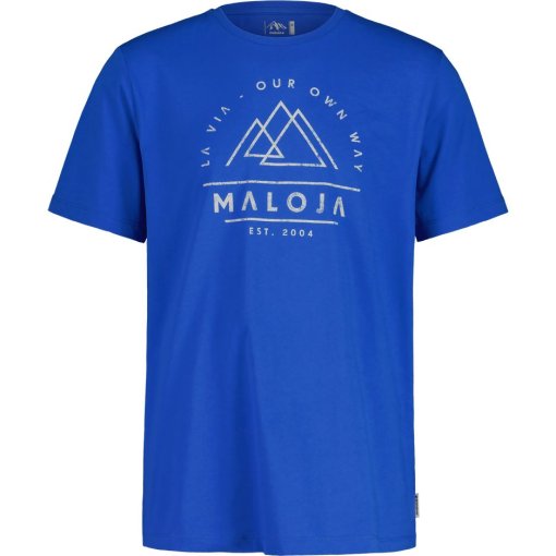 Foto de Maloja Camiseta Hombre - BranziM. Organic Cotton - azur 7074
