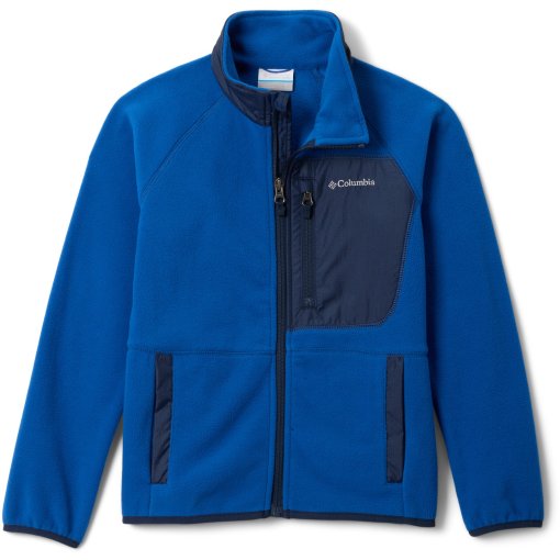 Produktbild von Columbia Fast Trek V Full Zip Fleecejacke Kinder - Mountain Blue/Collegiate Navy