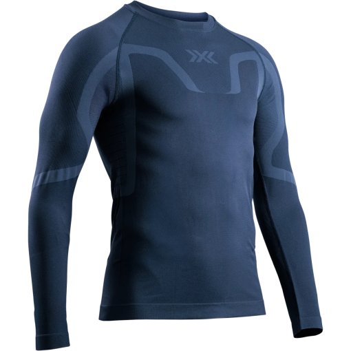 Produktbild von X-Bionic X-Ential Langarmunterhemd Herren - marine