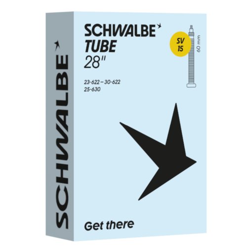 Image of Schwalbe Inner Tube - No. 15 | 28"/700C - 23/30-622/630 | SV 60mm