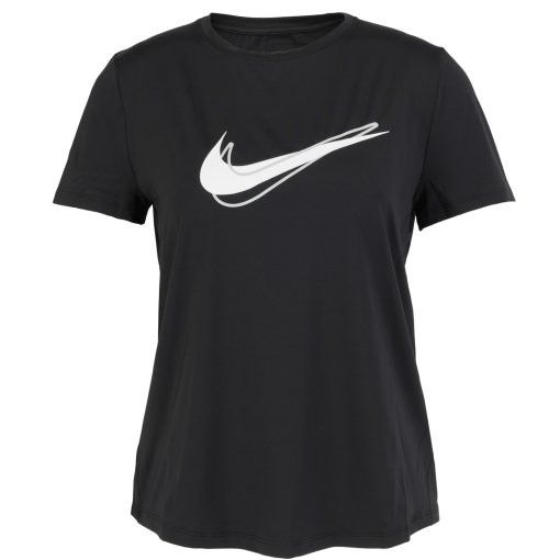 Produktbild von Nike One Swoosh Dri-FIT Kurzarmshirt Damen - schwarz HJ2204-010