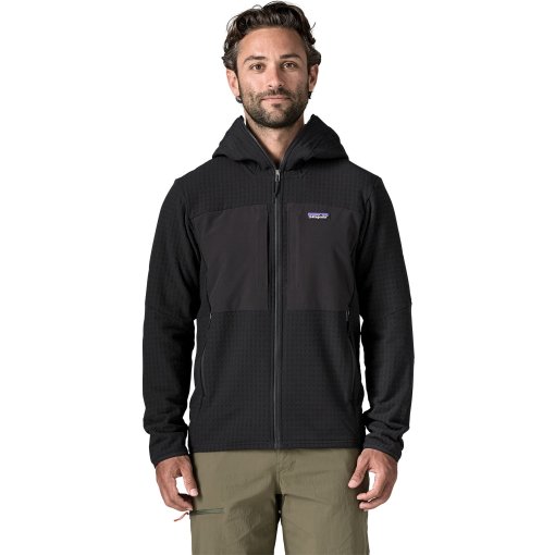 Foto de Patagonia R2 TechFace Hoody Chaquetas para hombres - Negro