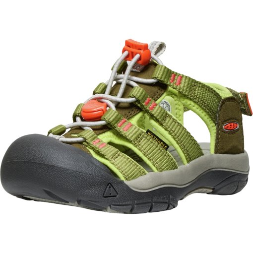 Foto de KEEN Sandalias Niño - Newport Boundless - Dark Olive/Scarlet Ibis