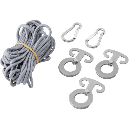 Foto de Outwell Cuerda con Gancho para HookTrack - Negro / Gris