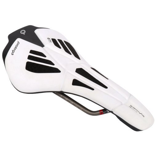 Photo produit de Prologo Scratch M5 CPC TiroX Saddle - white/black