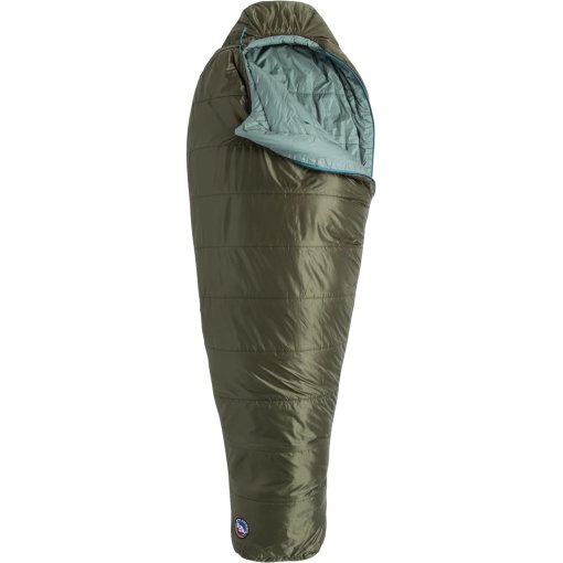 Zdjęcie: Big Agnes Anthracite 30 Śpiwór Długi - Zip left - olive night/chinois green