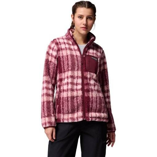 Immagine prodotto da Columbia Giacca Donna - West Bend Print Full Zip II - Rich Wine Herringplaid