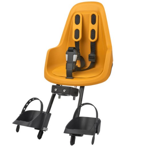 Productfoto van Bobike ONE mini Fietsstoeltje voor Kinderen - Mighty Mustard