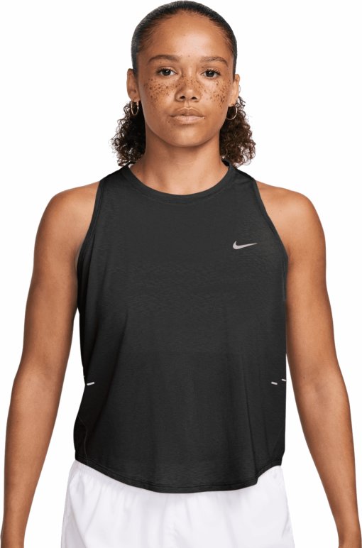Photo produit de Nike Swift Breathe Débardeur de running pour femmes - black/black/white/reflective silver IF1486-010