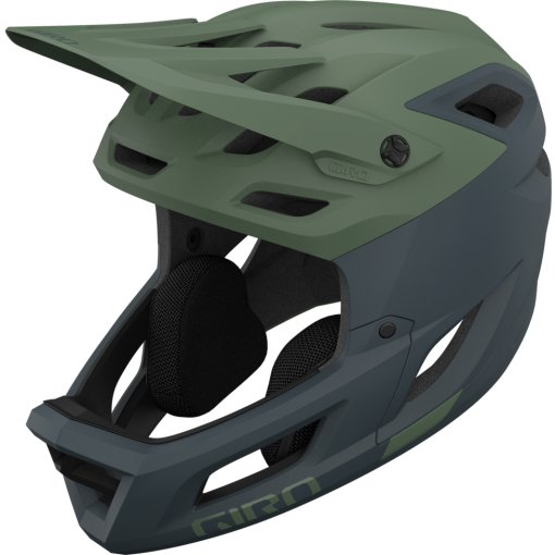 Foto de Giro Casco Integral - Coalition Spherical - matte hedge green/dark shark