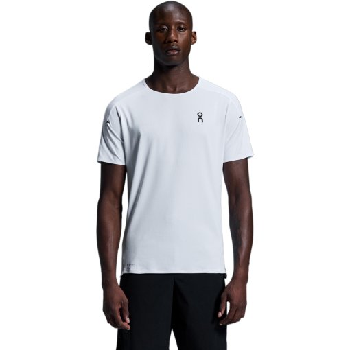 Photo produit de On Shirt Running Homme - Performance-T - Blanc | Argenté