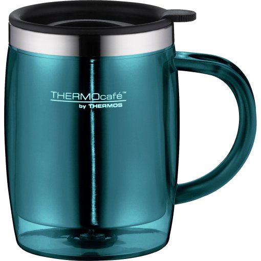 Picture of THERMOS® THERMOcafé Desktop Insulated Cup 0.35L - teal polished