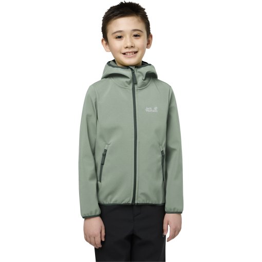 Productfoto van Jack Wolfskin Fourwinds Jas voor kinderen - green zinnia