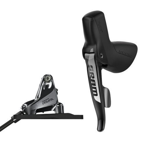Immagine prodotto da SRAM Rival 1 HRD Hydraulic Brake Lever with Dropper Actuator + Hydraulic Disc Brake - left | front